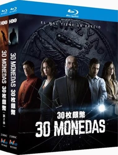 30-monedas-series-1-2-blu-ray-rotated-1 30 Monedas Series 1-2 (2020-2023) 4-Disc Set Blu-ray - HBO Europe Horror 30 Coins - Image 1