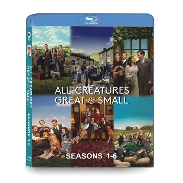 All Creatures Great and Small Series 1-6 (2020-2025) 3-Disc Set Blu-ray - Complete Collection