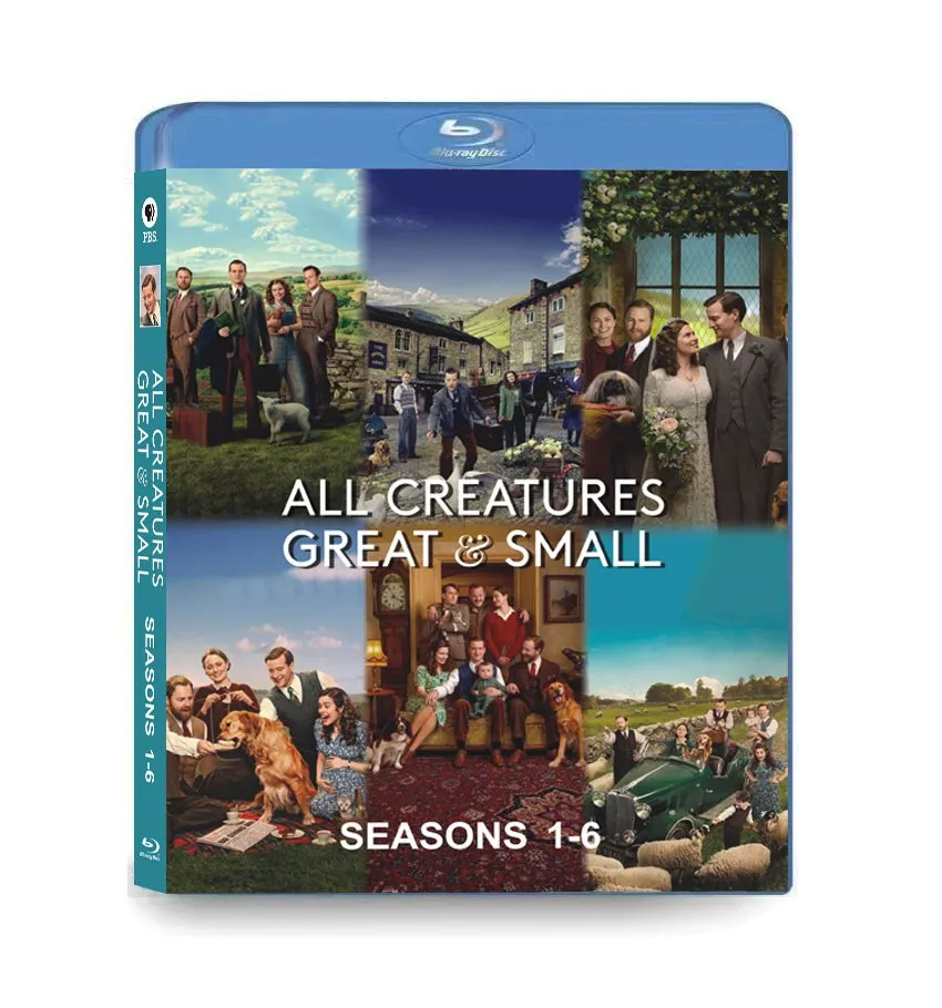 All Creatures Great and Small 1-6 All Creatures Great and Small Series 1-6 (2020-2025) 3-Disc Set Blu-ray - Complete Collection - Image 1