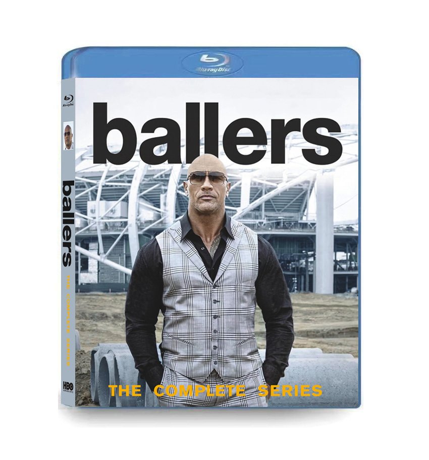 Ballers Season 1-5 Ballers Series 1-5 (2015-2019) 5-Disc Set Blu-ray - Complete HBO Collection - Image 1