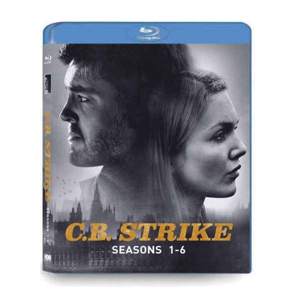 C.B. Strike: Series 1-6 (2017-2024) 3-Disc Set Blu-ray - The Ink Black Heart Collection