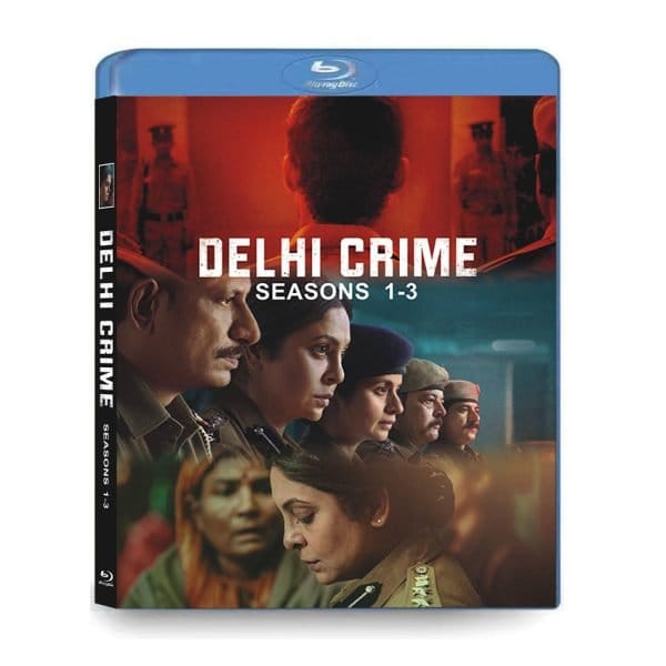 Delhi Crime: Series 1-3 (2019-2025) 4-Disc Set Blu-ray - Complete Collection