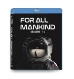 For All Mankind: Series 1-4 (2019-2024) 4-Disc Set Blu-ray - Apple TV+ Sci-Fi Space Drama Collection