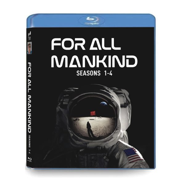 For All Mankind: Series 1-4 (2019-2024) 4-Disc Set Blu-ray - Apple TV+ Sci-Fi Space Drama Collection