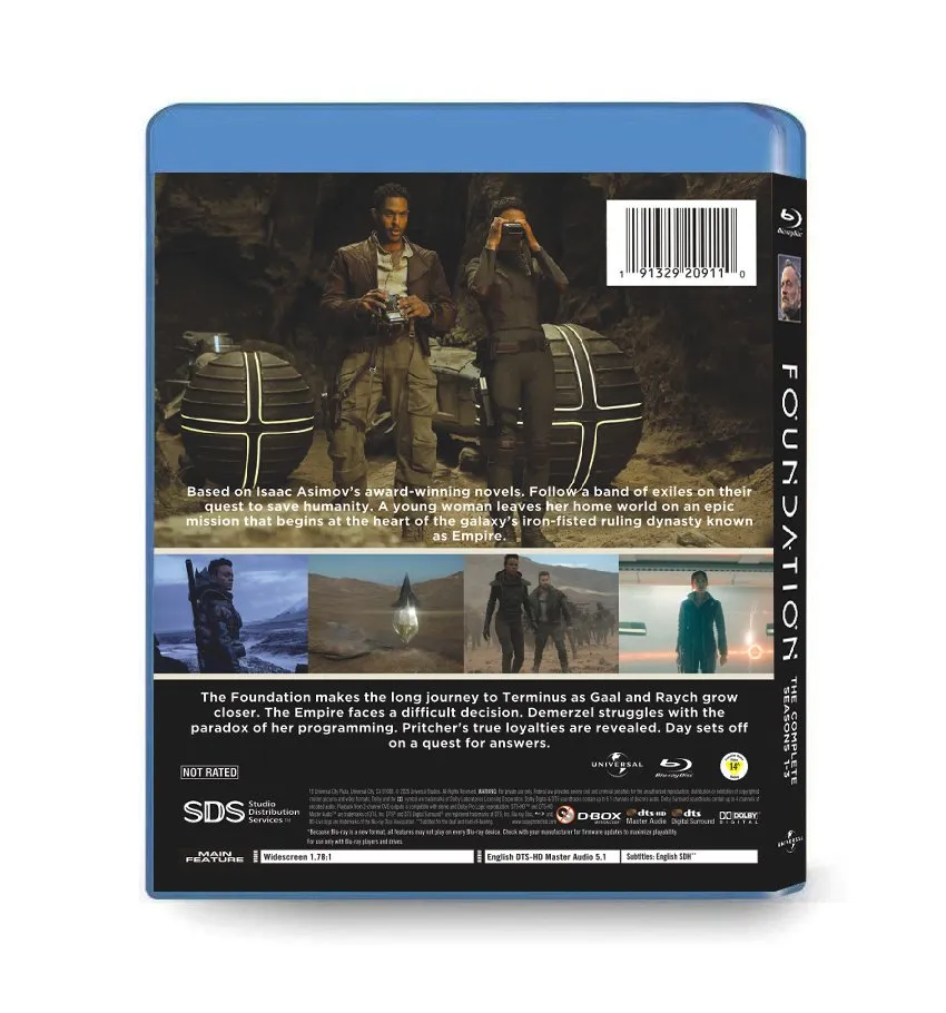The Foundations Blu-spec CD 3枚セット Foundation: Series 1-3 (2021-2025) 4-Disc Set Blu-ray - Complete