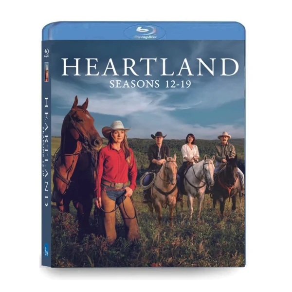 Heartland: Seasons 12-19 Massive Collection (2019-2026) 8-Disc Set Blu-ray - Complete Recent Years