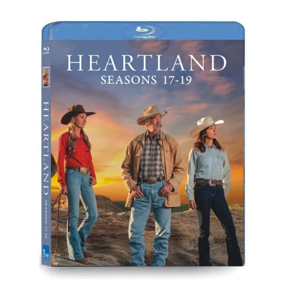 Heartland: Seasons 17-19 Collection (2023-2026) 3-Disc Set Blu-ray - Family Drama Series