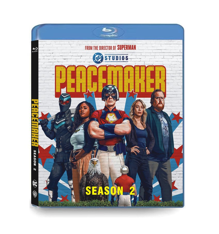 Peacemaker season 2 Peacemaker: Season 2 (2025) 2-Disc Set Blu-ray - DC Superhero Action - Image 1