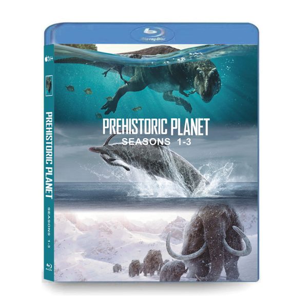 Prehistoric Planet season 1-3 (2022-2025) 3-Disc Set Blu-ray - Apple TV+ Nature Documentary