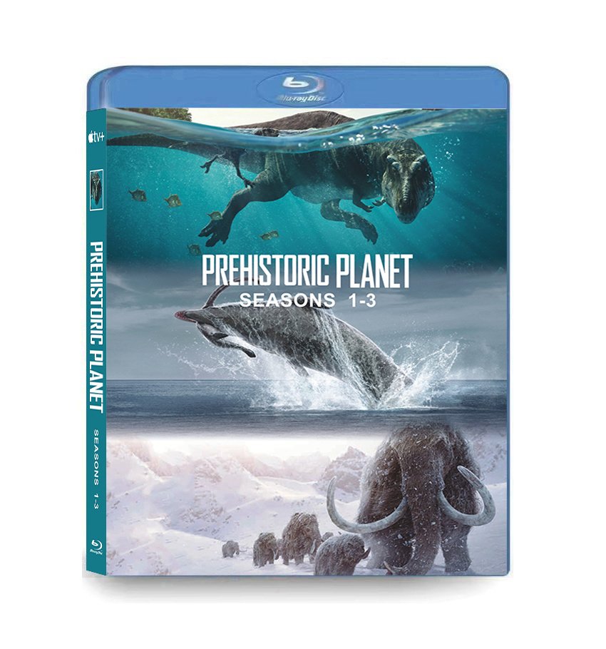 Prehistoric Planet season 1-3 Prehistoric Planet season 1-3 (2022-2025) 3-Disc Set Blu-ray - Apple TV+ Nature Documentary - Image 1