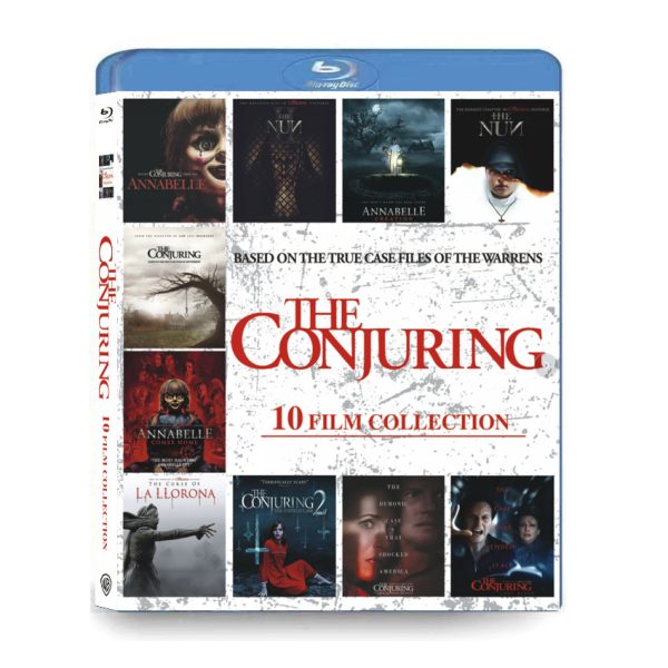 The Conjuring Universe 10-Movie Collection (2013-2025) 4-Disc Set Blu-ray - Supernatural Horror Box Set