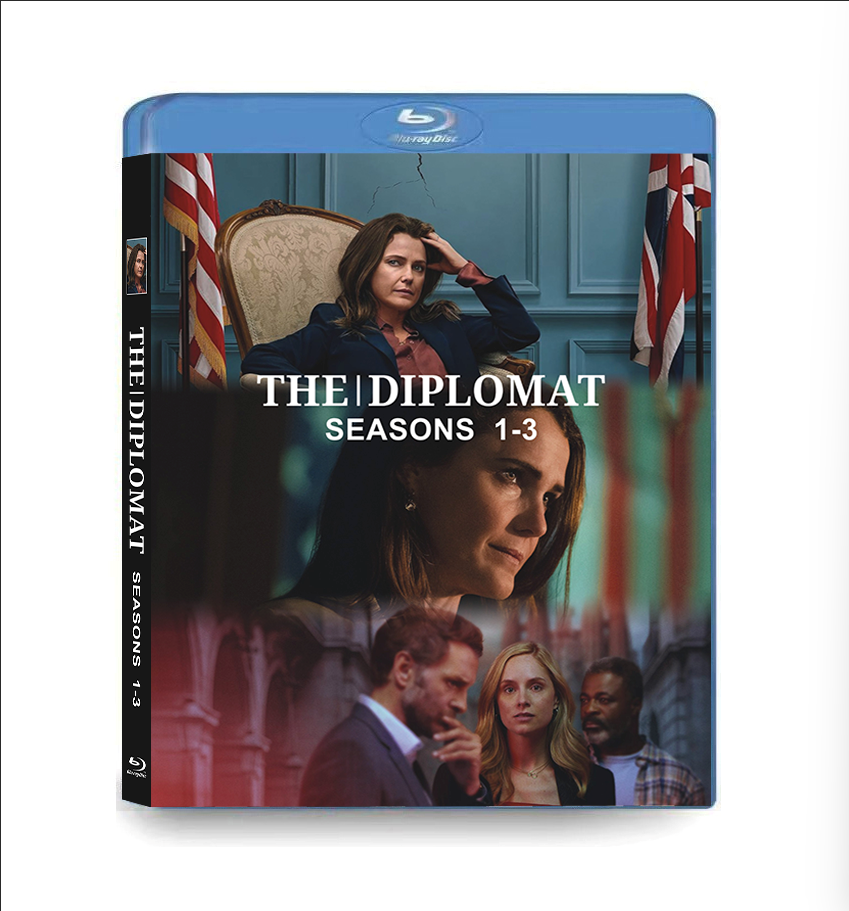 The Diplomat season 1-3 The Diplomat: Series 1-3 Collection (2023-2025) 3-Disc Set Blu-ray - Netflix Political Drama - Image 1