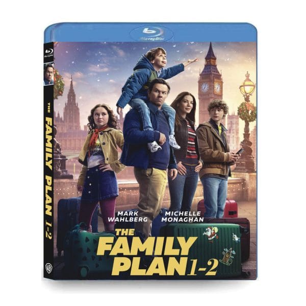 The Family Plan 1-2 Movie Collection (2023-2025) 2-Disc Set Blu-ray - Action Comedy Series