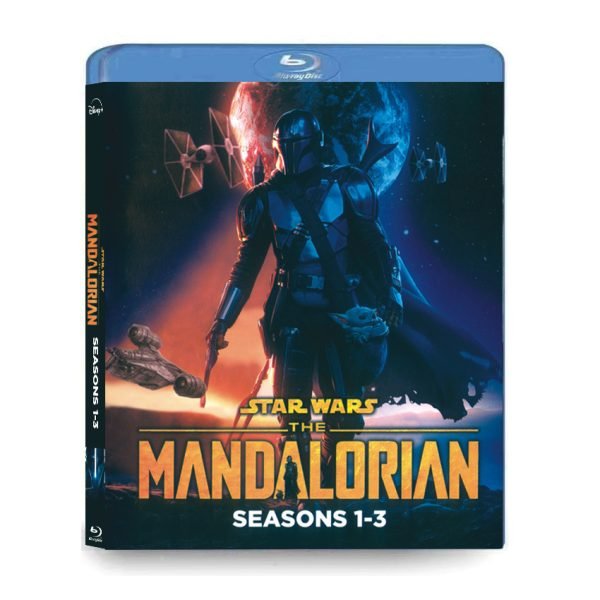 The Mandalorian (2019-2023) 3-Disc Set Blu-ray - Star Wars Series 1-3 Collection