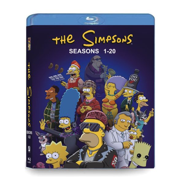 The Simpsons Series 1-20 (1989-2009) 10-Disc Set Blu-ray - Complete Golden Age Collection