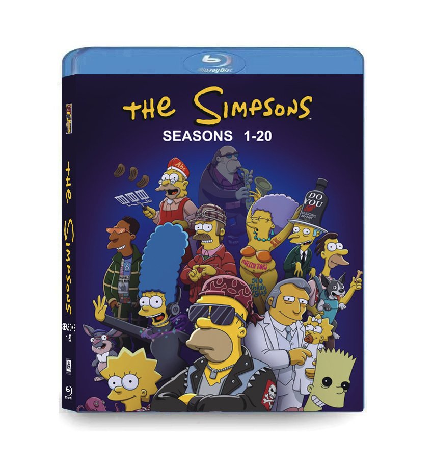 The Simpsons season 1-20 The Simpsons Series 1-20 (1989-2009) 10-Disc Set Blu-ray - Complete Golden Age Collection - Image 1