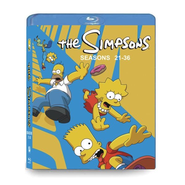 The Simpsons Series 21-36 (2009-2025) 8-Disc Set Blu-ray - Complete Seasons Collection