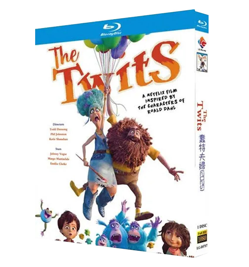The Twits (2025) 1-Disc Set Blu-ray The Twits