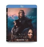 The Witcher Series 1-4 (2019-2025) 5-Disc Set Blu-ray - Complete Collection