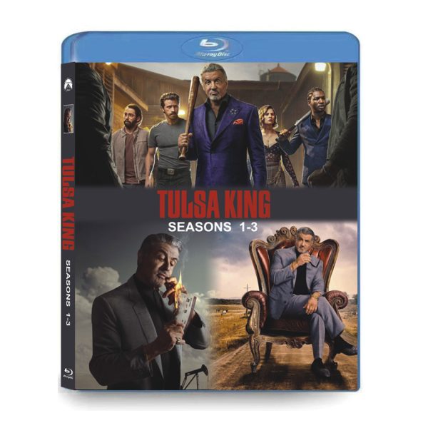Tulsa King: The Complete Series 1-3 (2022-2025) 4-Disc Set Blu-ray - Stallone Crime Collection