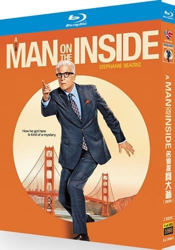 a-man-on-the-inside-series-1-blu-ray A Man on the Inside (2024) 2-Disc Set Blu-ray - Netflix Comedy Crime Series - Image 1