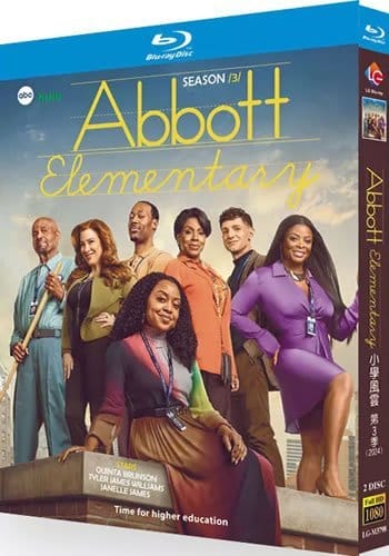 abbott-elementary-series-3-blu-ray Abbott Elementary: Season 3 (2024) 2-Disc Set Blu-ray - Award-Winning Workplace Sitcom - Image 1