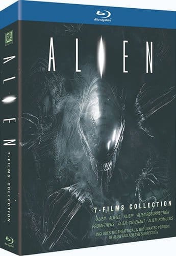 alien-7-blu-ray Alien 7-Film Collection (1979-2024) 7-Disc Set Blu-ray - Complete Sci-Fi Horror Franchise - Image 1