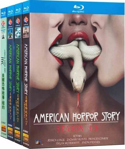 american-horror-story-series-1-11-blu-ray American Horror Story: Seasons 1-11 (2011-2022) 14-Disc Set Blu-ray - Complete Horror Anthology Collection - Image 1