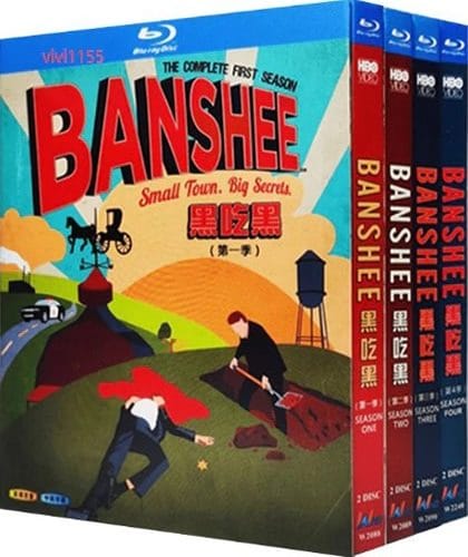 banshee-series-1-4-blu-ray-rotated-1 Banshee: The Complete Series (2013-2016) 8-Disc Set Blu-ray - Action Crime Thriller - Image 1