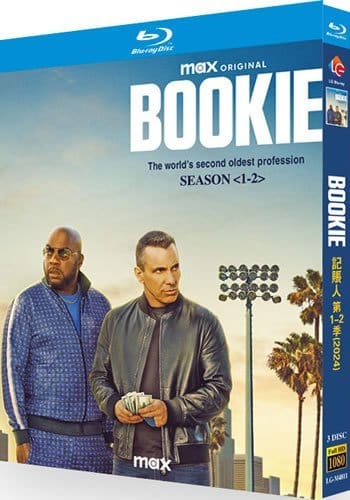bookie-series-1-2-blu-ray Bookie: Series 1-2 (2023-2024) 3-Disc Set Blu-ray - HBO Max Original Comedy - Image 1