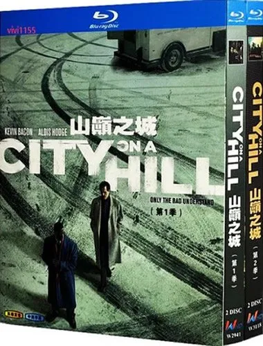 city-on-a-hill-series-1-2-blu-ray City on a Hill: Seasons 1-2 (2019-2021) 4-Disc Set Blu-ray - Crime Drama Collection - Image 1