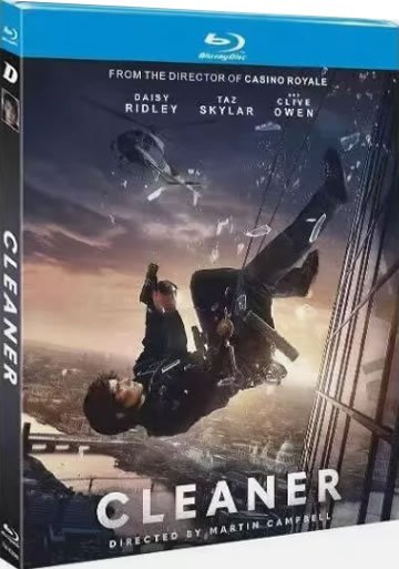 cleaner-blu-ray Cleaner (2025) 1-Disc Set Blu-ray - Daisy Ridley Action Thriller - Image 1