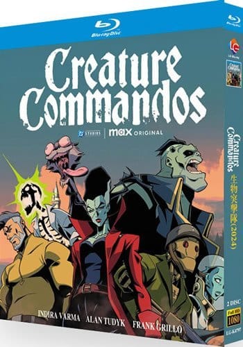 creature-commandos-series-1-blu-ray Creature Commandos Series 1 (2024) 2-Disc Set Blu-ray - DC Universe Animated Series - Image 1