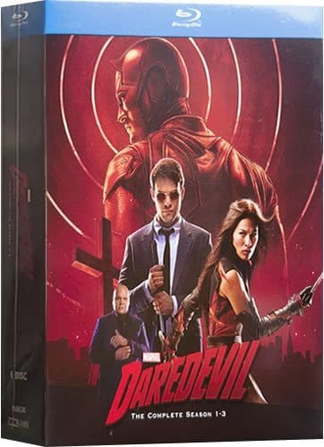 daredevil-complete-season-1-3-blu-ray Daredevil: Complete Seasons 1-3 (2015-2018) 9-Disc Set Blu-ray - Marvel Series - Image 1