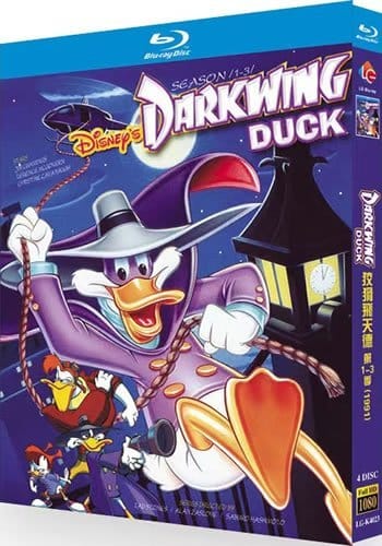 darkwing-duck-series-1-3-blu-ray Darkwing Duck: Complete Series 1-3 (1991-1992) 4-Disc Set Blu-ray - Disney Animated Classic - Image 1
