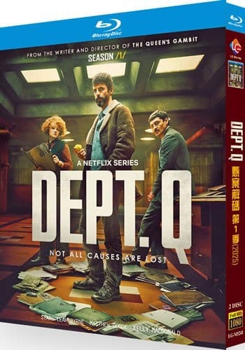 dept-q-series-1-blu-ray Dept. Q: Series 1 (2025) 2-Disc Set Blu-ray - British Crime Thriller Netflix Original - Image 1