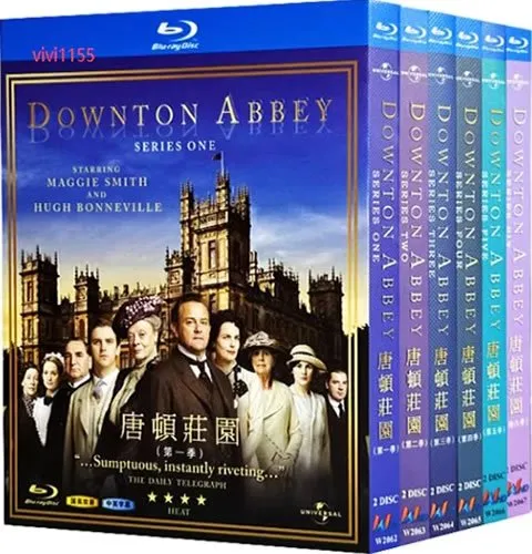 downton-abbey-series-1-6-blu-ray Downton Abbey: The Complete Series (2010-2015) 12-Disc Set Blu-ray - Historical Period Drama - Image 1