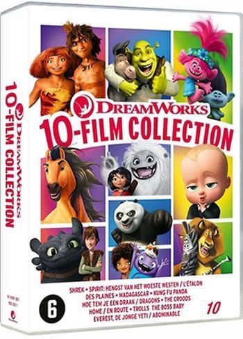 dreamworks-10-movie-collection DreamWorks 10-Movie Collection (2001-2019) 10-Disc Set DVD - Animated Box Set - Image 1