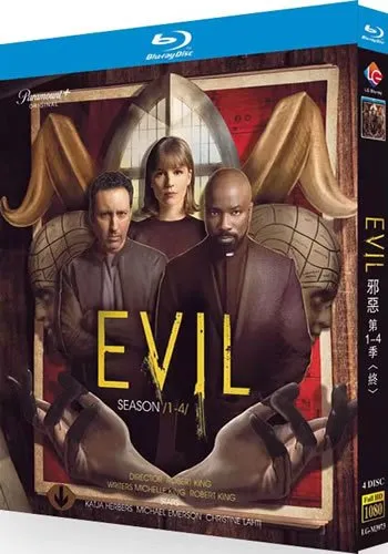 Evil: The Complete Series (2019-2024) 4-Disc Set Blu-ray - Supernatural Horror Thriller - Image 1
