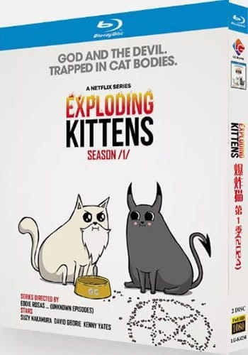 Exploding Kittens - Season 1 (2024) 2-Disc Set Blu-ray - Adult Animated ...