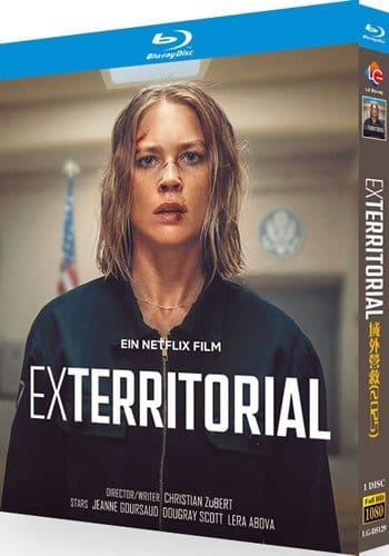 exterritorial-blu-ray Exterritorial (2025) 1-Disc Set Blu-ray - Action Thriller - Image 1