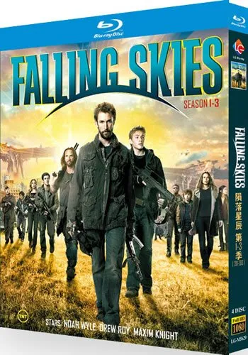 falling-skies-series-1-3-blu-ray Falling Skies Series 1-3 (2011-2013) 4-Disc Set Blu-ray - Sci-Fi Action - Image 1