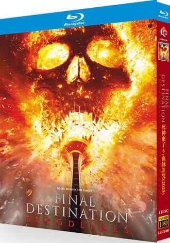 final-destination-bloodlines-blu-ray Final Destination: Bloodlines (2025) 1-Disc Set Blu-ray - Horror Franchise Reboot - Image 1