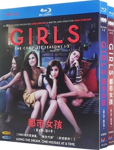 girls-series-1-6-blu-ray-rotated-1 Girls: The Complete Series (2012-2017) 8-Disc Set Blu-ray - HBO Comedy Drama - Image 1