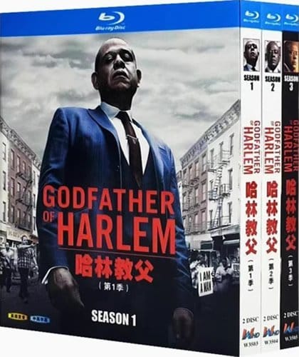 godfather-of-harlem-series-1-3-blu-ray Godfather of Harlem: Seasons 1-3 (2019-2023) 6-Disc Set Blu-ray - Forest Whitaker Crime Thriller - Image 1