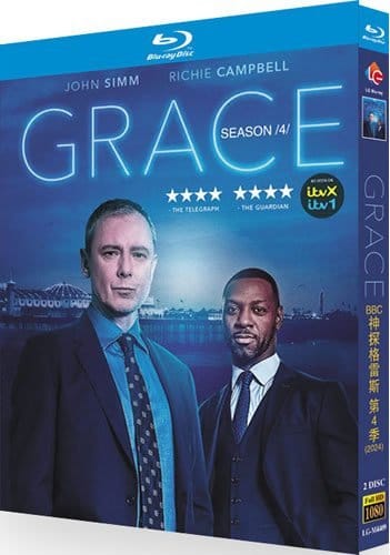 grace-series-4-blu-ray Grace: Series 4 (2024) 2-Disc Set Blu-ray - British Crime Drama - Image 1