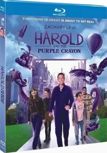 harold-and-the-purple-crayon-blu-ray-rotated-1 Harold and the Purple Crayon (2024) 1-Disc Set Blu-ray - Family Adventure - Image 1