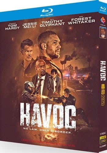 havoc-blu-ray Havoc (2025) 1-Disc Set Blu-ray - Tom Hardy Action Thriller - Image 1