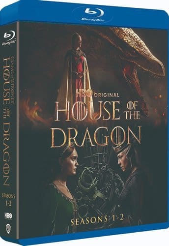 house-of-the-dragon-series-1-2-blu-ray House of the Dragon: Seasons 1-2 (2022-2024) 8-Disc Set Blu-ray - HBO Fantasy Epic - Image 1