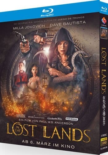in-the-lost-lands-blu-ray In the Lost Lands (2025) 1-Disc Set Blu-ray - Milla Jovovich & Dave Bautista Fantasy Action - Image 1